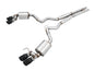 AWE Tuning 2018+ Ford Mustang GT (S550) Cat-Back Exhaust - Touring Edition (Quad Diamond Black Tips)