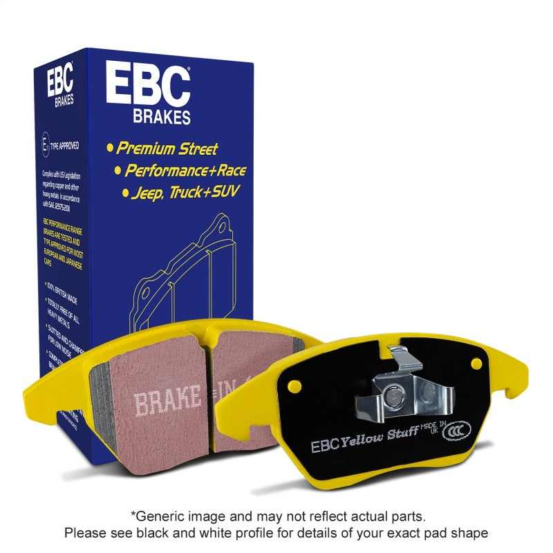 EBC 2020+ Ford Mustang (6th Gen) GT500 5.2L Supercharged Yellowstuff Front Brake Pads