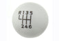 Ford Racing 15-19 Ford Mustang EcoBoost / GT w/ 6-Speed Manual Transmission Bullitt White Shift Knob