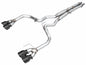 AWE 2024 Ford Mustang Dark Horse S650 RWD Track Edition Cat-Back Exhaust w/ Quad Diamond Black Tips