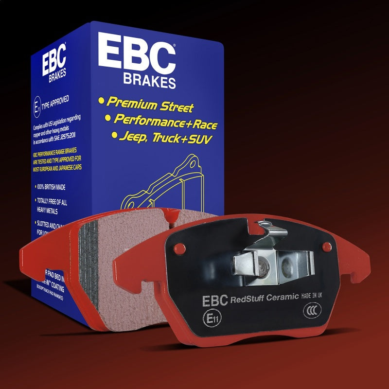 EBC 2020+ Ford Mustang (6th Gen) GT500 5.2L Supercharged Redstuff Front Brake Pads