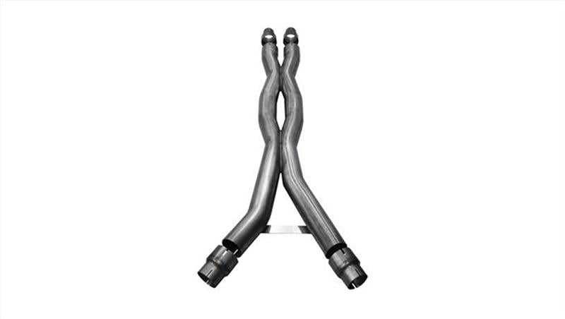 Corsa 2015-2024 Ford Mustang GT 5.0 3in Double X Pipe Will Fit Factory Exhaust